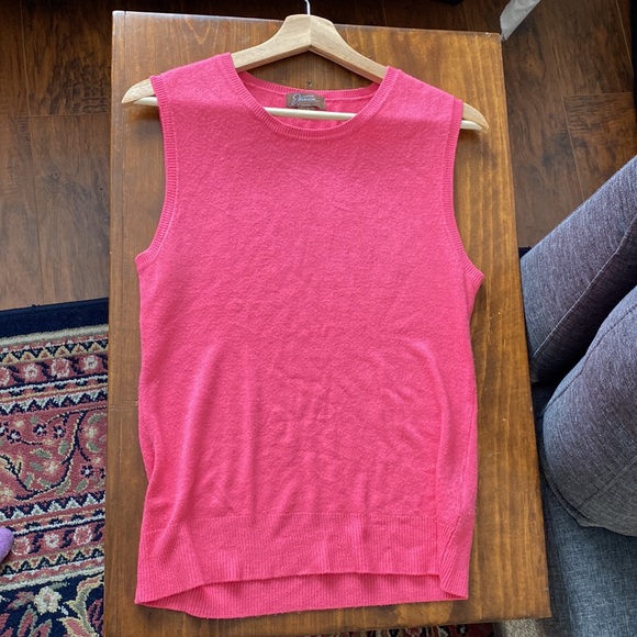 Pink Jessica sweater vest tank top - Picture 8 of 15